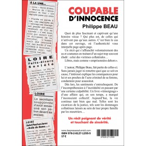 COUPABLE D’INNOCENCE de﻿ ﻿Philippe BEAU