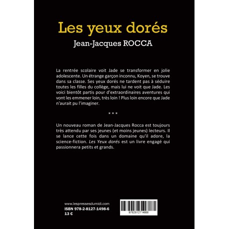 Les yeux dorés de Jean-Jacques ROCCA