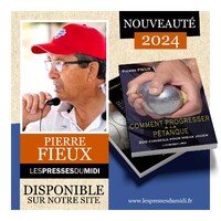 🏆 Devenez un as de la pétanque ! 🏆
Dans "Comment progresser à la pétanque", Pierre Fieux vous propose 200 conseils pour mieux jouer et dépasser vos limites. Techniques, tactiques et astuces mentales sont au rendez-vous pour un jeu plus performant ! 🌟

💡 Conseil pratique : « Pour une meilleure précision, posez votre pied correspondant à la main qui lance légèrement en avant pour plus d’équilibre au moment du lâcher. »

Pour tous les passionnés de pétanque qui veulent s’améliorer et vivre la compétition à fond, ce livre est un incontournable !
📚 Disponible dès maintenant chez @LesPressesDuMidi !
#CommentProgresserALaPétanque #PierreFieux #ConseilsPétanque #NouveauLivre #LesPressesDuMidi