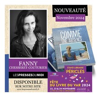 📖 Quand le silence en dit long 📖

"Comme une absence" est une plongée intime dans les pensées de Salomé, une femme qui se questionne sur ses choix de vie et sur elle-même.

✨ Dans ce nouveau roman, Fanny Chesseret-Couturier nous offre un regard subtil sur les relations, la solitude et la quête d’identité. Un livre qui touche et résonne.

📚 À découvrir dès maintenant aux Presses du Midi !

#LectureDuJour #CommeUneAbsence #FannyChesseretCouturier #LesPressesDuMidi #LittératureFrançaise #NouveautéLittéraire #Bookstagram